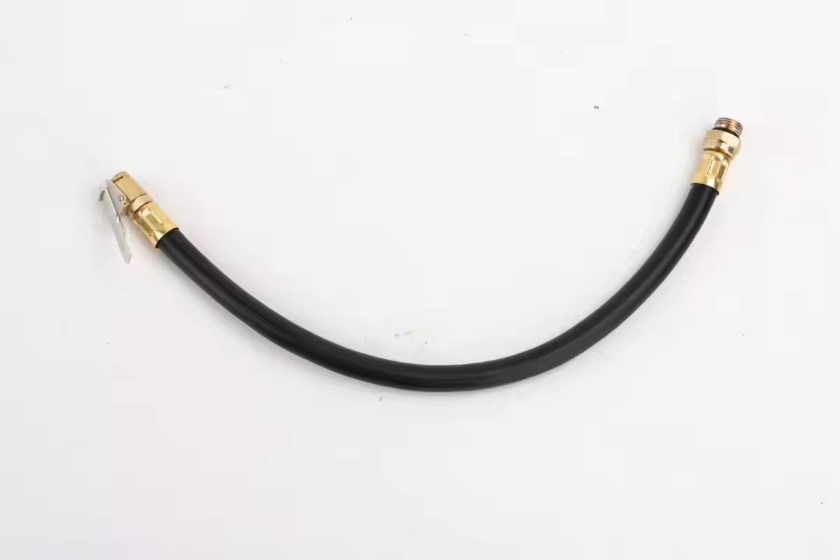 SEAPENG 520mm Soft Flexible High Pressure Tire Inflation Hose with Lock-On Air Chuck Clamp Hand Tool Rubber Silicone - Image 7